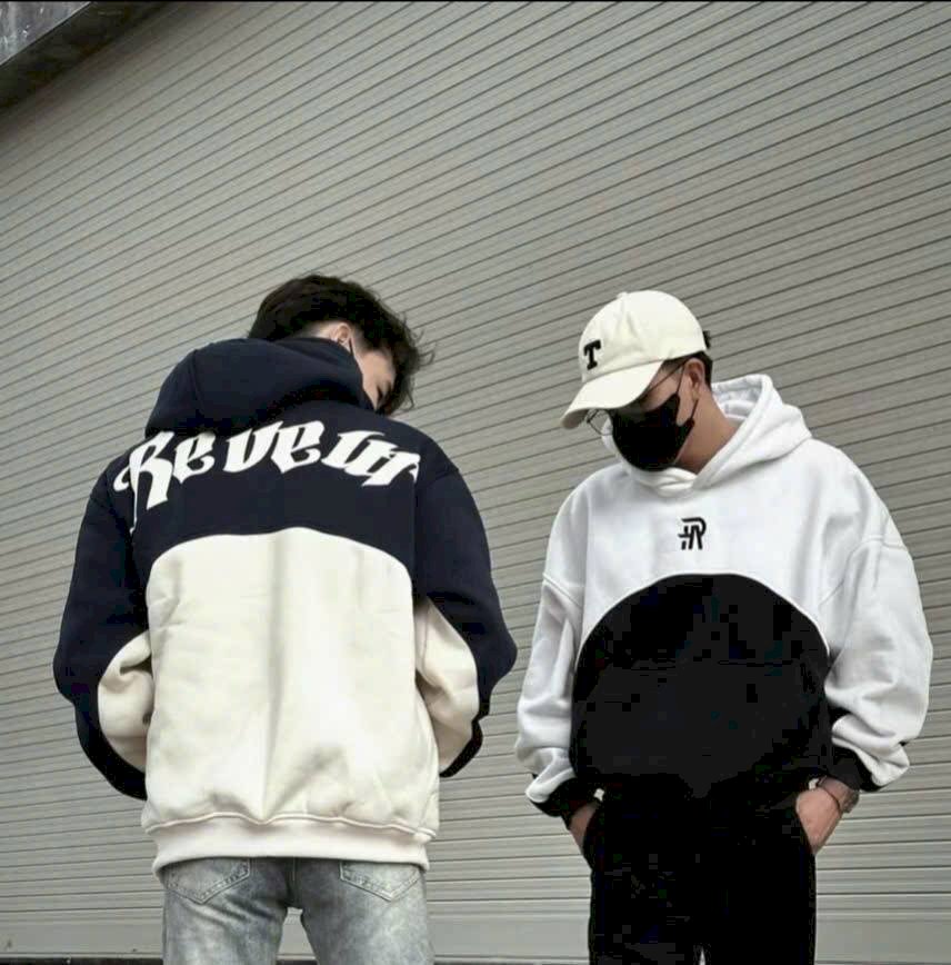 Áo hoodie nỉ pe dày mền mịn, nón 2 lớp cùng màu, phom rộng , nách rộng, nón rộng