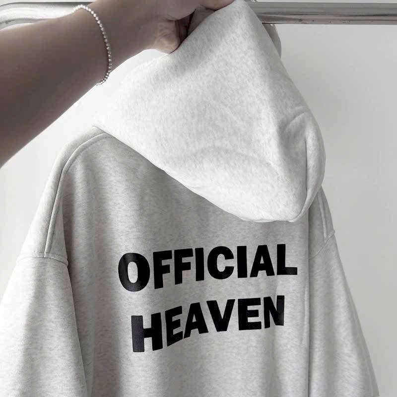 Khoác nỉ in OFFICIAL HEAVEN