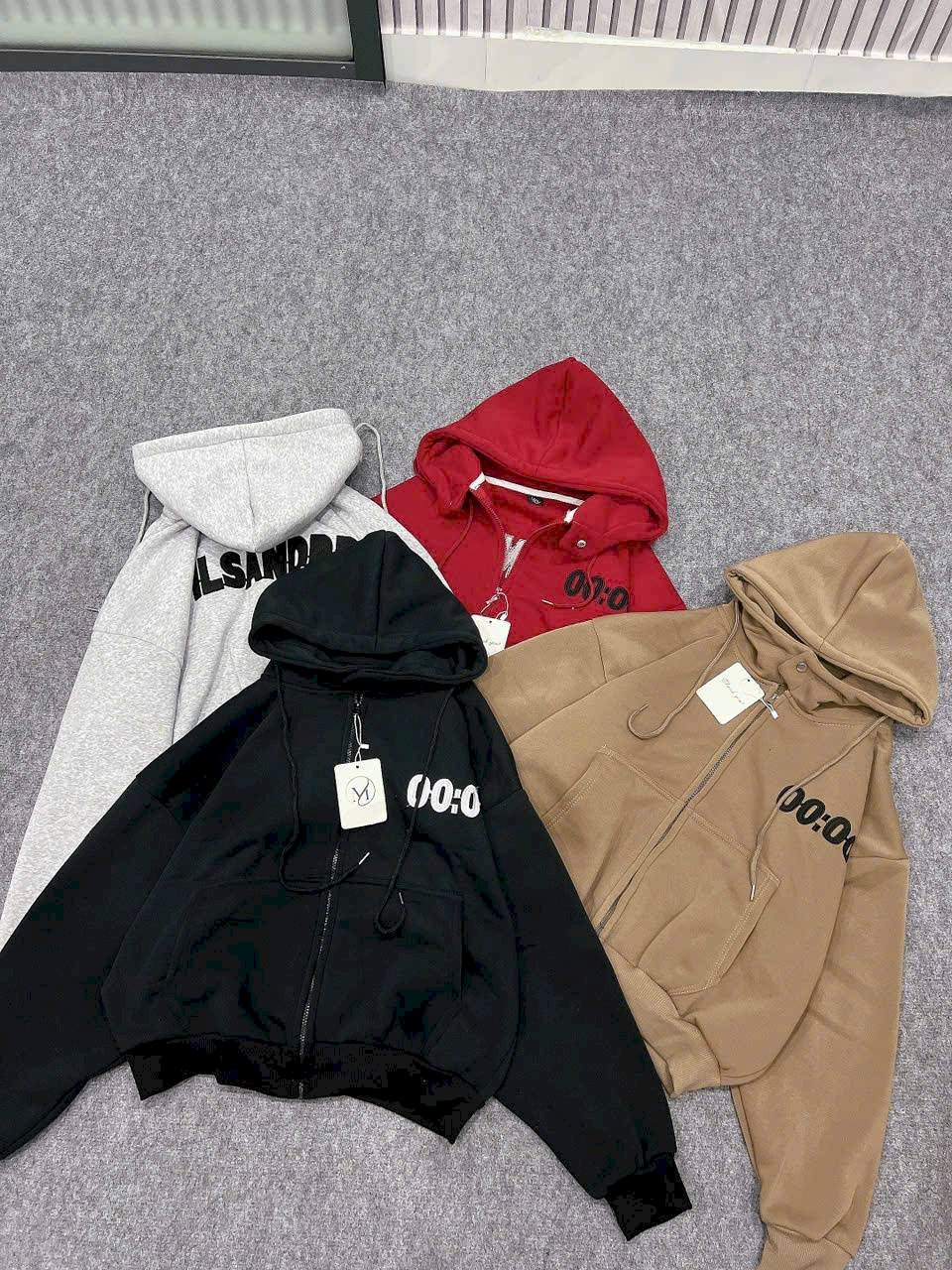 Nỉ XK logo in 00:00