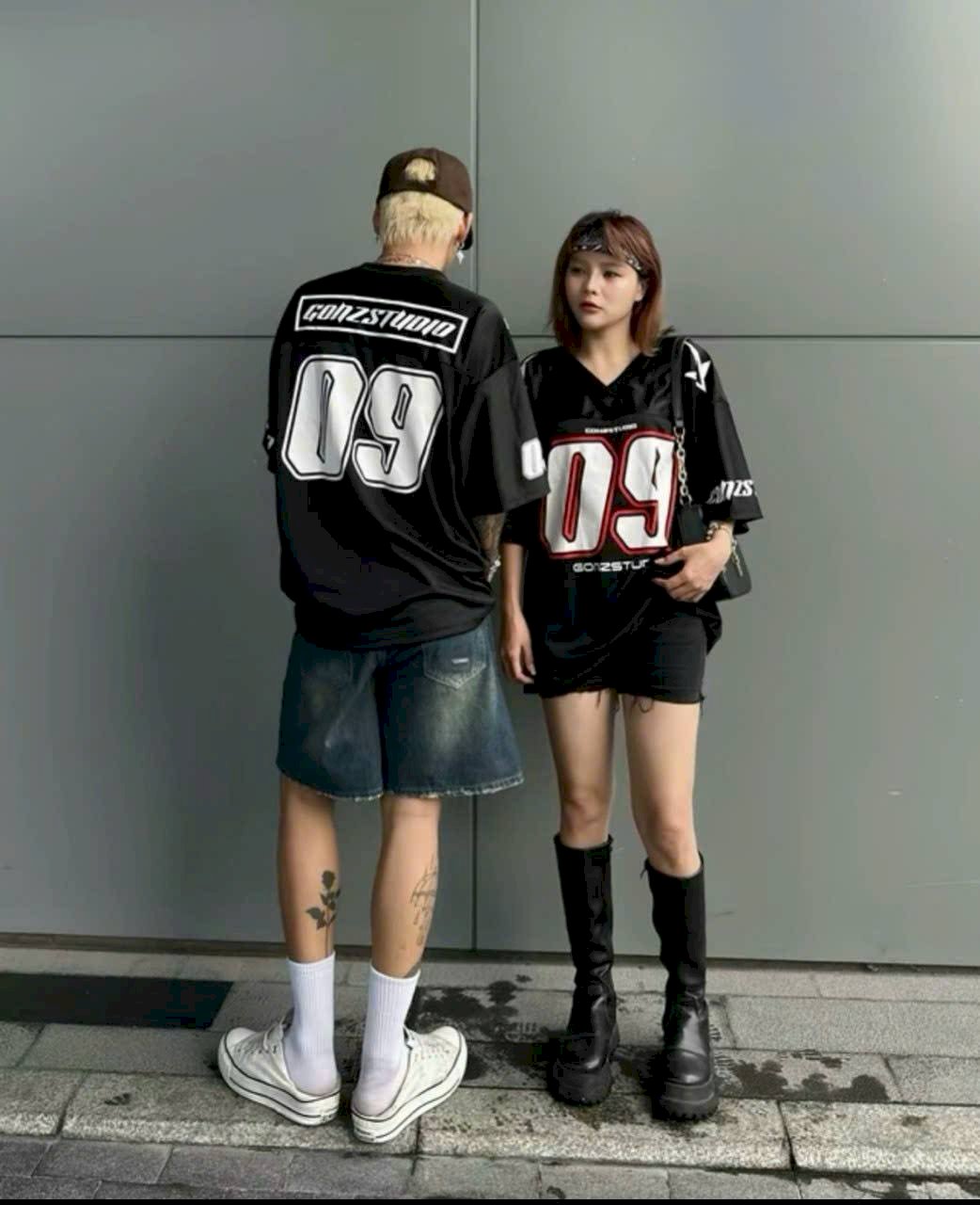 Áo thun mè thái in 09