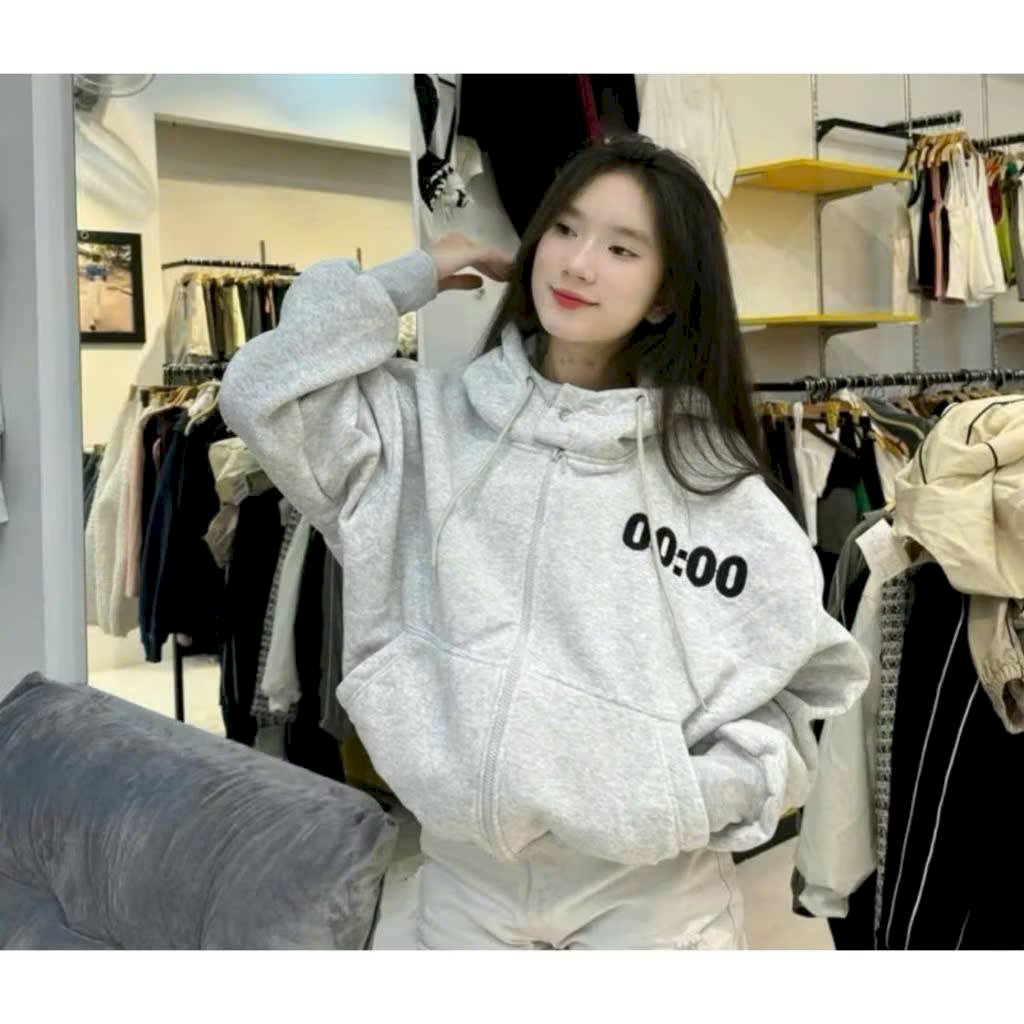 Nỉ XK logo in 00:00