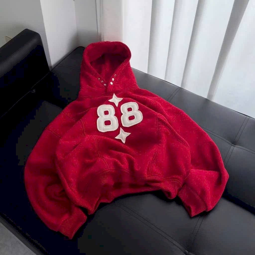 Hoodie thêu logo 88