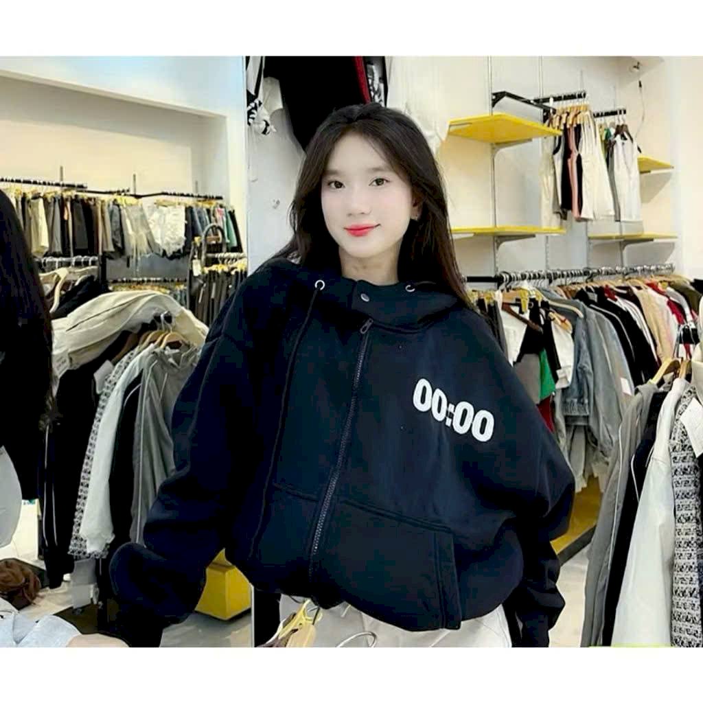 Nỉ XK logo in 00:00