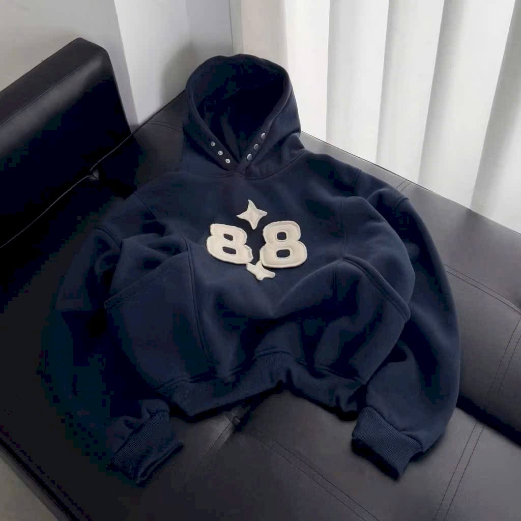 Hoodie thêu logo 88