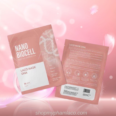 Mặt nạ nano biocell HỒNG